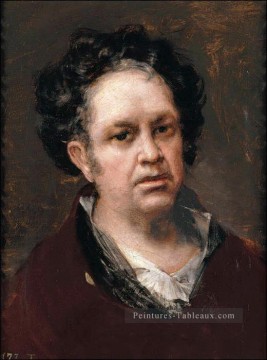 Autoportrait 1815 Francisco de Goya Peinture à l'huile